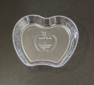 Crystal Plate Apple
