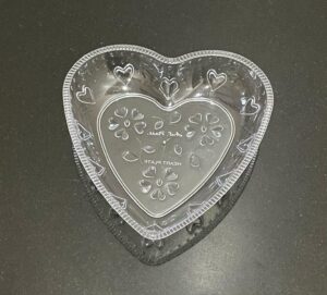 Crystal Plate Heart