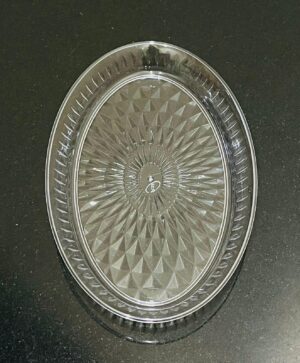 Crystal Plate Oval